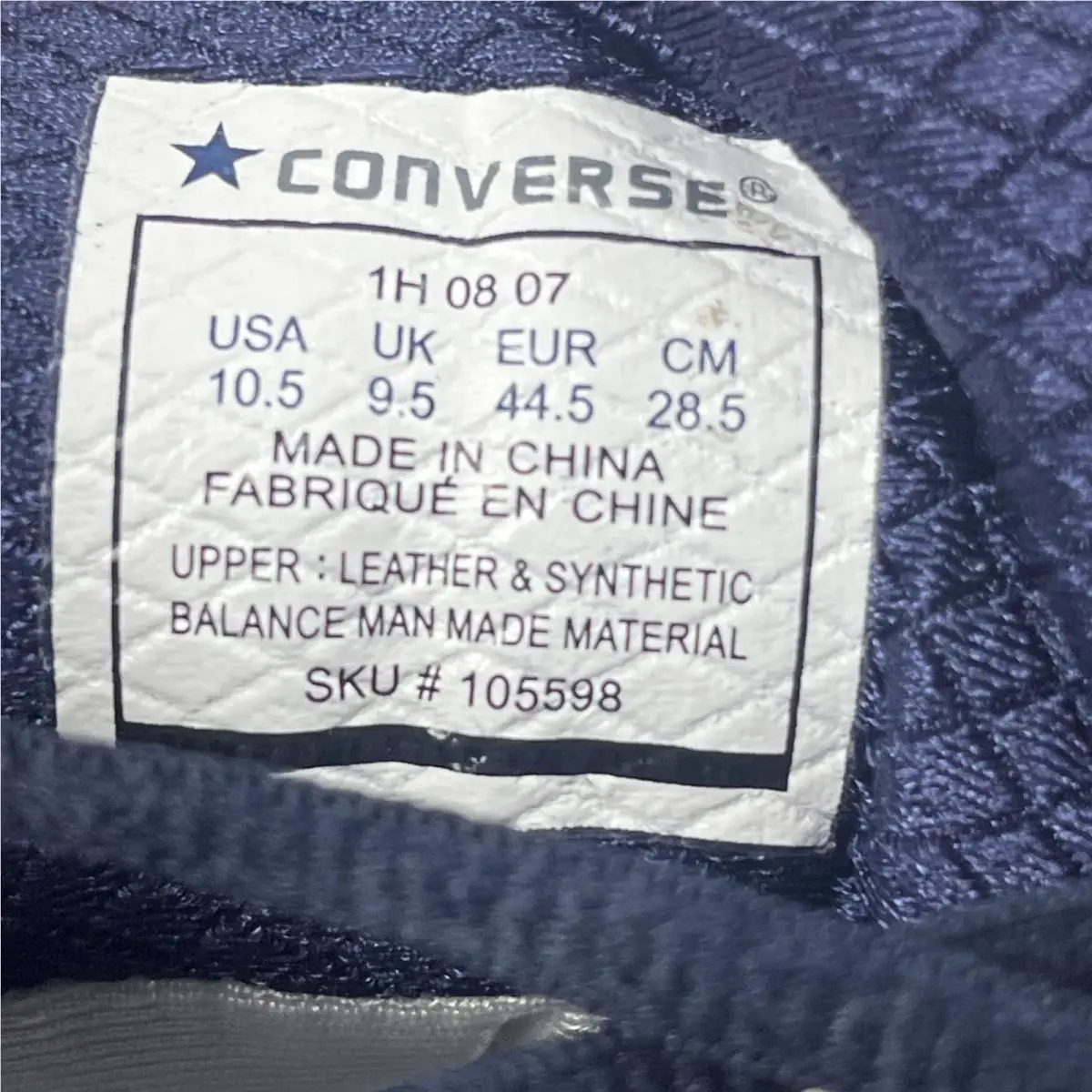 Converse shoes - Blue 0