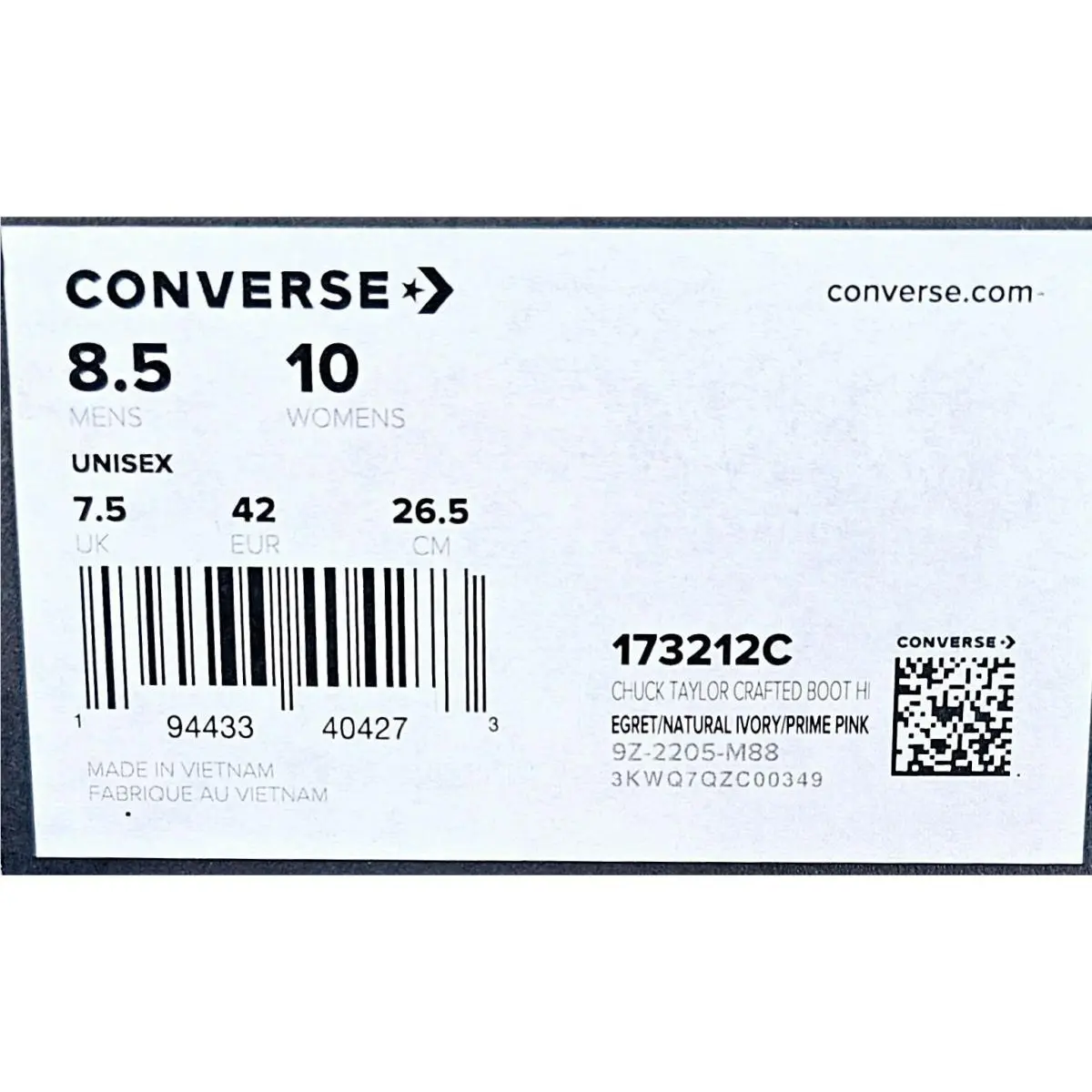 Converse shoes - Converse Chuck Taylor Hi - Chuck Taylor - Ivory 8