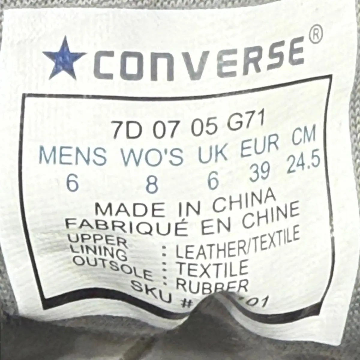 Converse shoes - Converse Chuck Taylor All Star - 100101 - Black 6