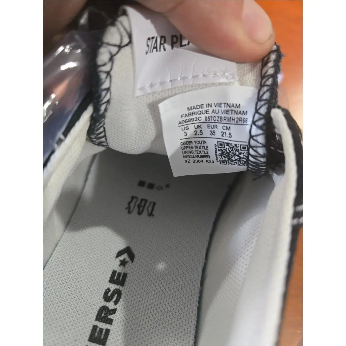 Converse shoes - Star Player 76 3V OX - Black 4