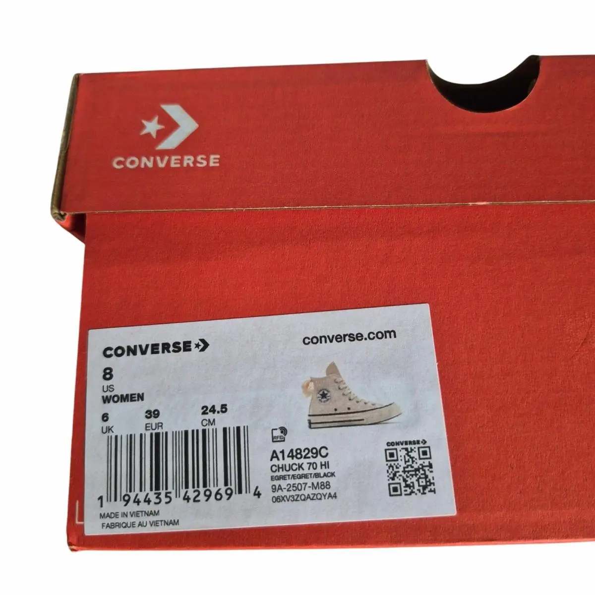 Converse shoes - Converse Chuck 70 - Chuck - A14829C - Egret (UPC: 194435429694) 5
