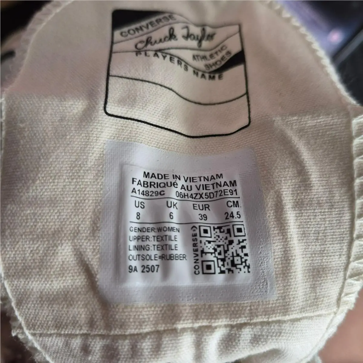 Converse shoes - Converse Chuck 70 - Chuck - A14829C - Egret (UPC: 194435429694) 6