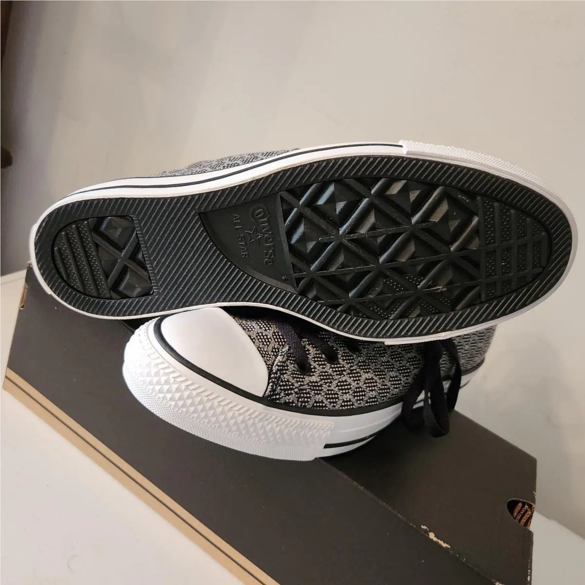 Converse shoes - Converse Chuck Taylor All Star Hi - 155436F - Black/White/Fresh Yellow 9
