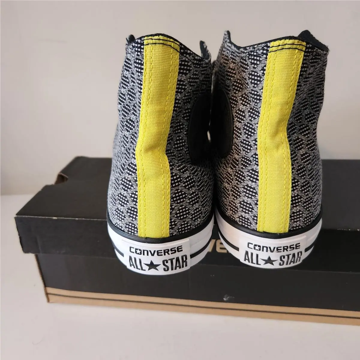 Converse shoes - Converse Chuck Taylor All Star Hi - 155436F - Black/White/Fresh Yellow 2