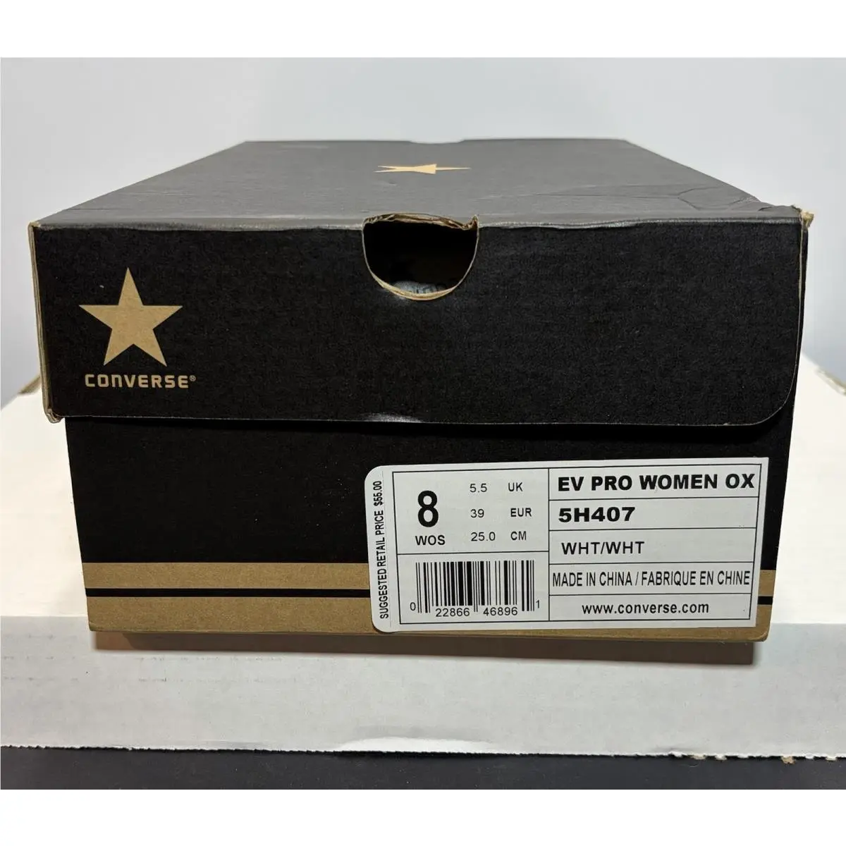 Converse shoes - Converse EV Pro Ox - Pro - 5H407 - White (UPC: 0022866468961) 0