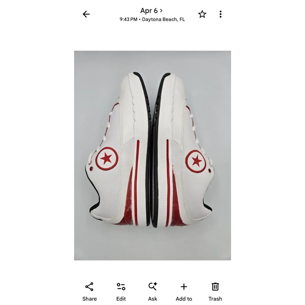 Converse shoes - 125777F - 125777F - Gray 0