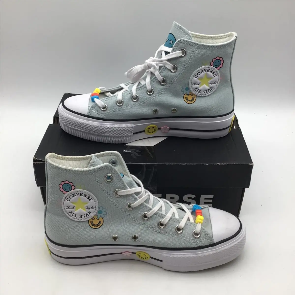 Converse shoes - Converse Chuck Taylor All Star Lift High Top - Blue 0