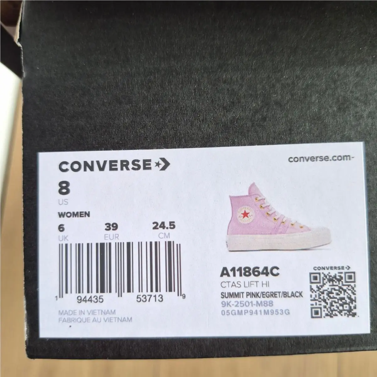 Converse shoes - Converse Chuck Taylor - Chuck Taylor - A11864C - Pink (UPC: 194435537139) 7