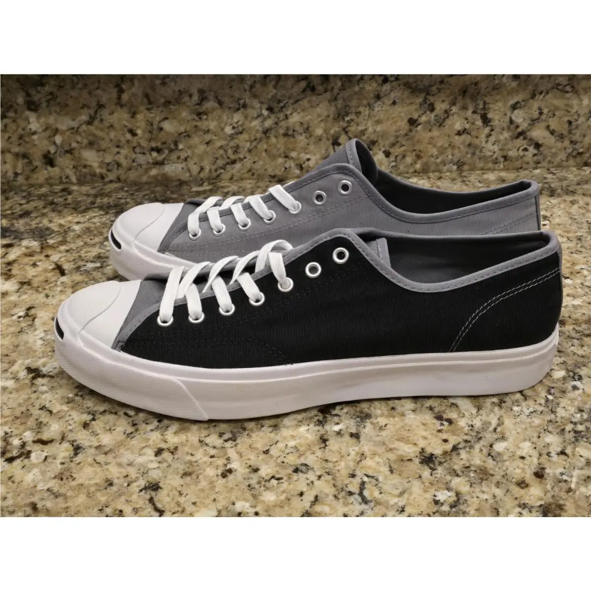 Converse Jack Purcell Low `happy Camper - Black` 167920C Size 12