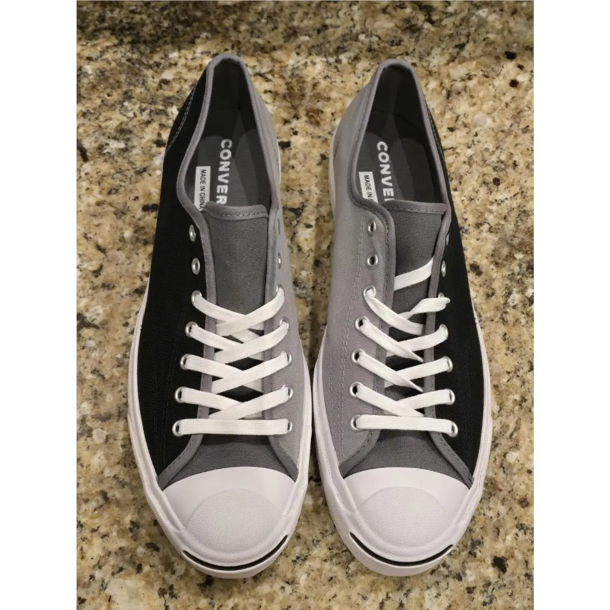 Converse shoes - Converse Jack Purcell Low - Jack Purcell Low - 167920C - Black/Grey/White 2