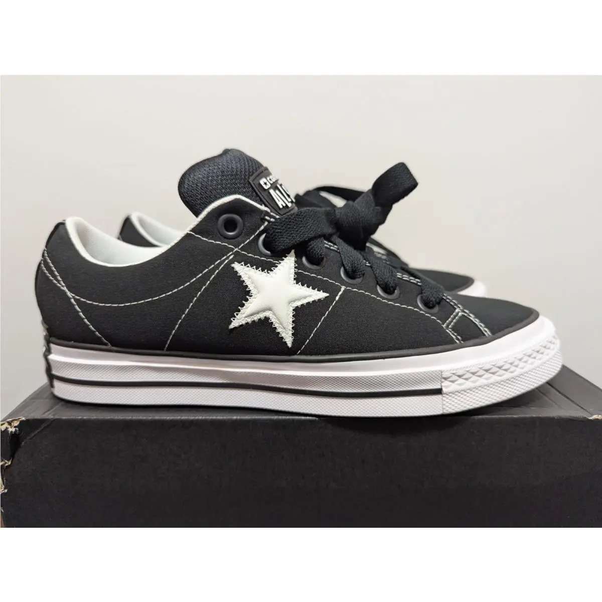 Converse shoes - Converse Puff Star Ox - Puff Star - A14955C - Black (UPC: 194435456829) 9