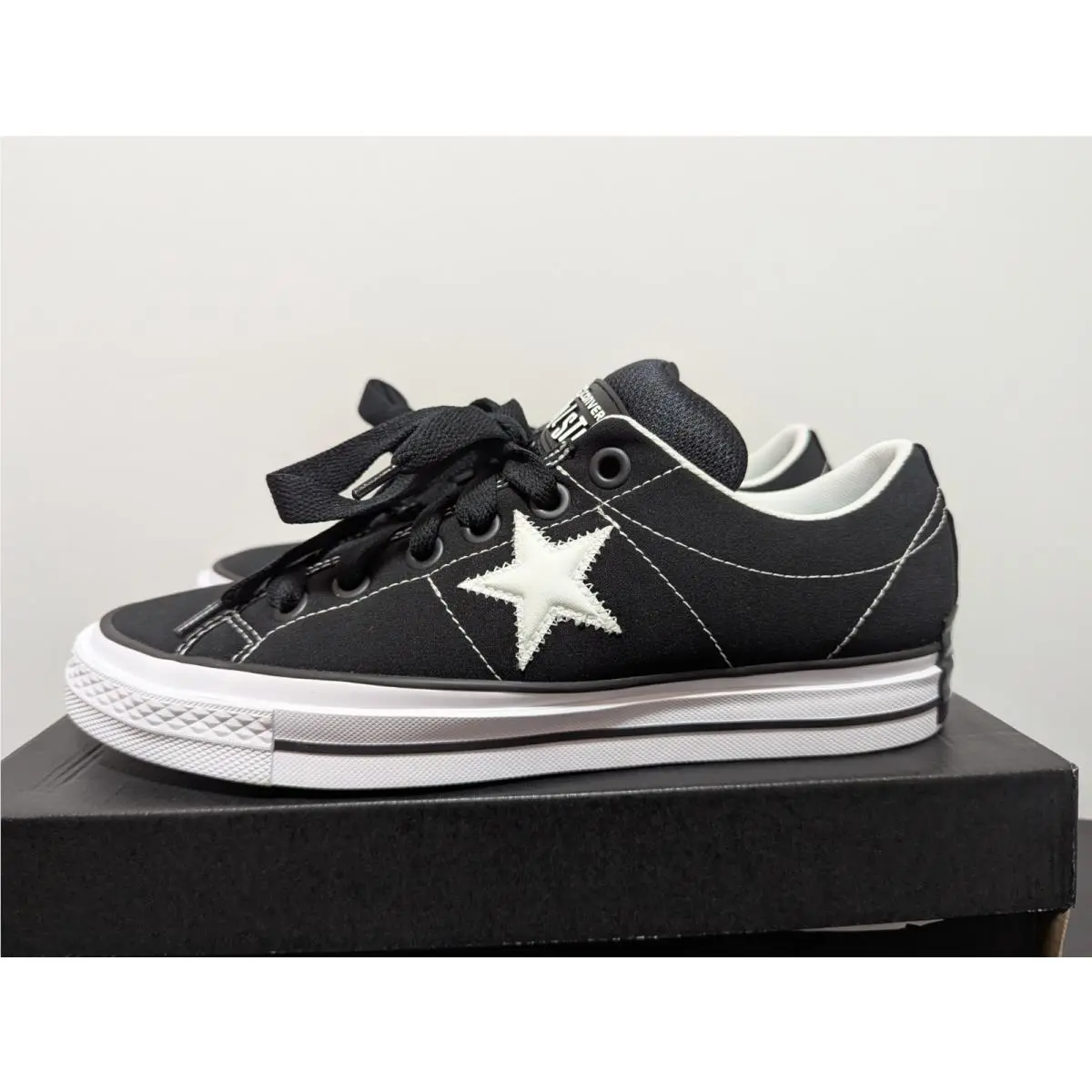Converse shoes - Converse Puff Star Ox - Puff Star - A14955C - Black (UPC: 194435456829) 7