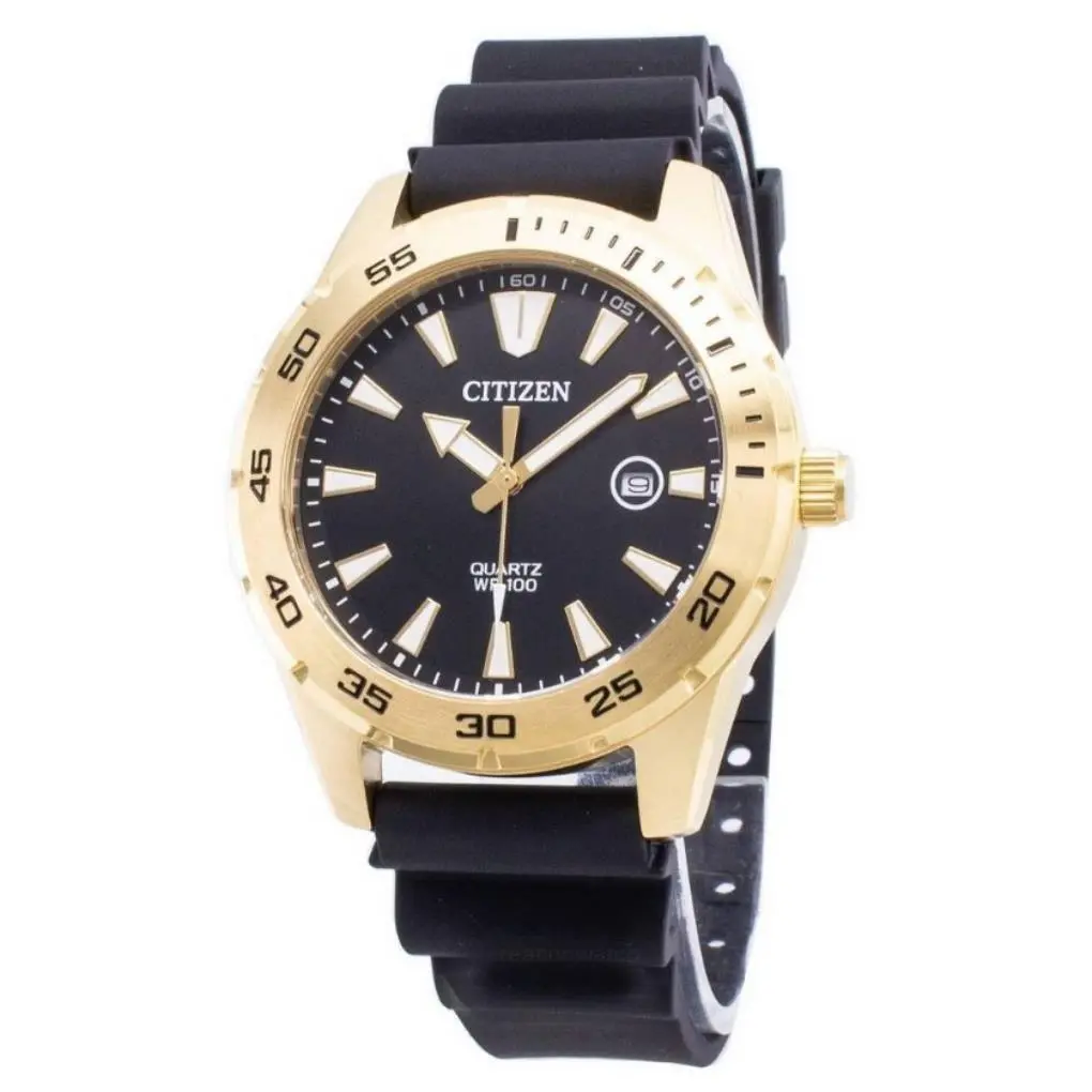 Citizen BI1043-01E Men`s Japanese Quartz Polyurethane Strap Black 22mm