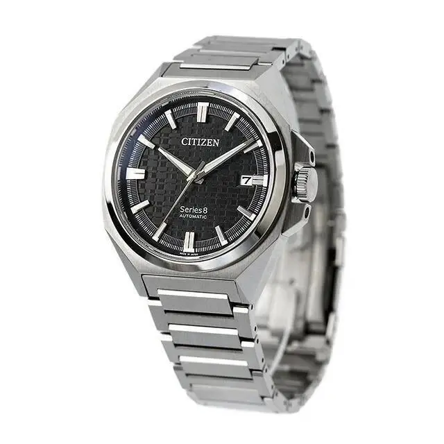 NB6050-51E Series 8 831 Black Dial Automatic Mechanical Watch Men Japan by Citizen
