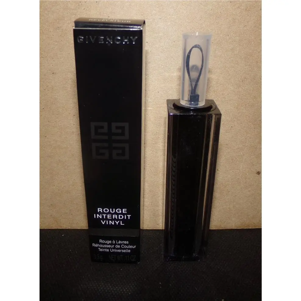 Givenchy Rouge Interdit Vinyl Lipstick 16 Noir Revelateur