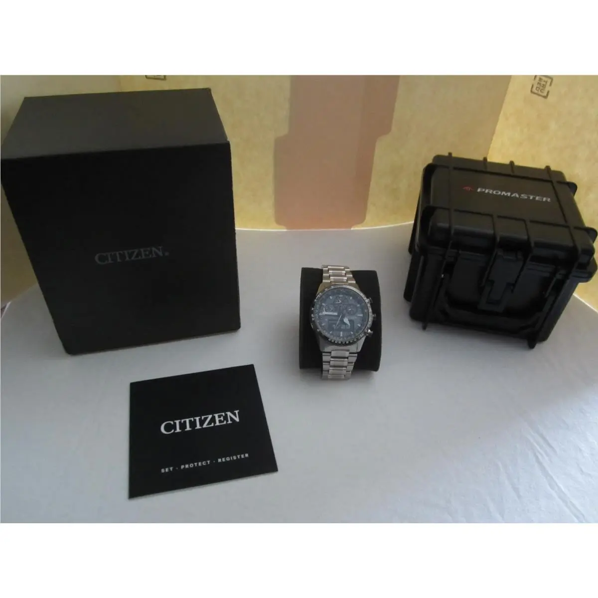 Brand- Citizen Promaster Sky-pilot Eco-drive Analog/digital Pilot Watch