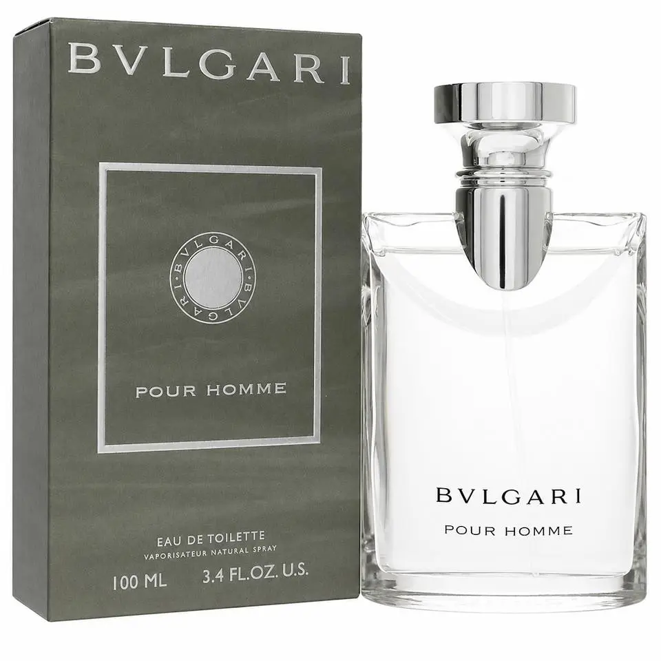 Pour Homme Eau de Toilette 3.4 oz / 100 ml Spray For Men by Bvlgari
