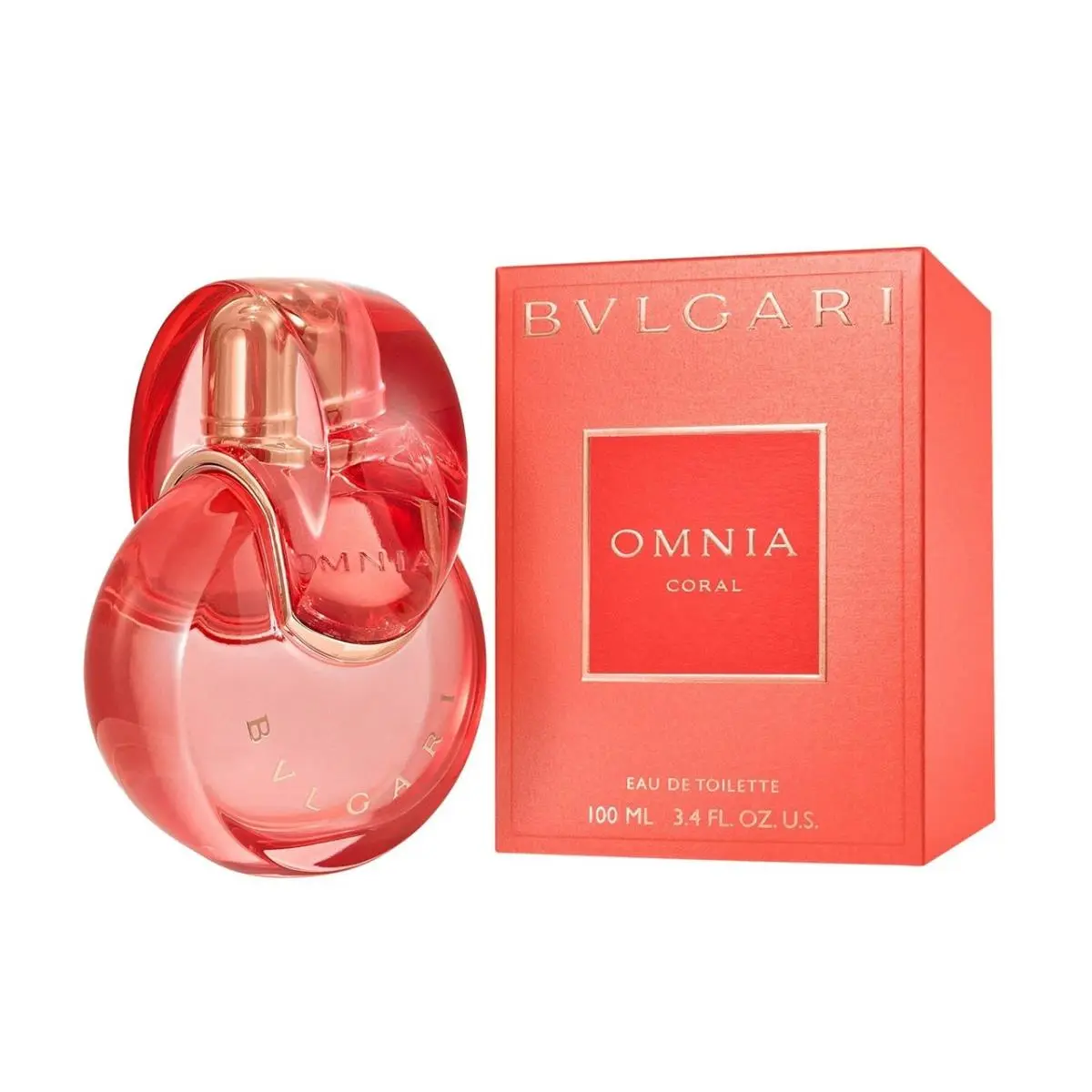 Omnia Coral 3.4 oz Eau de Toilette Spray Women Perfume Fragrance Gift by Bvlgari