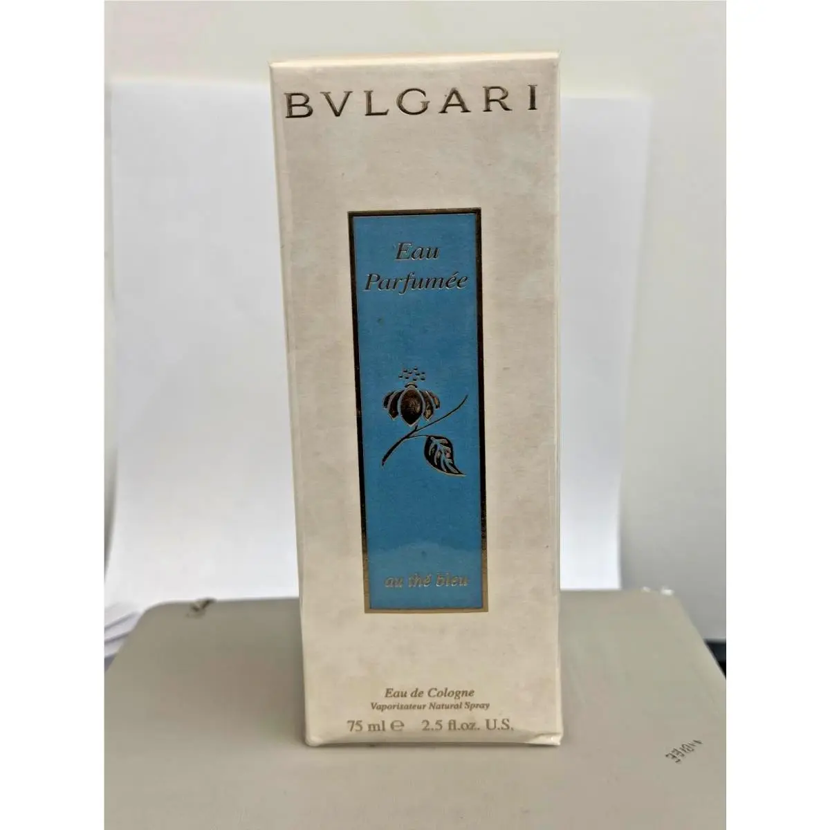 Bvlgari Eau Parfumee Au The Bleu Eau de Cologne Spray Unisex 2.5oz Box