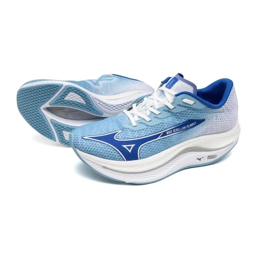 Mizuno shoes - Mizuno Wave Rebellion Flash 2 411431-RBUN - 411431-RBUN - Blue 0