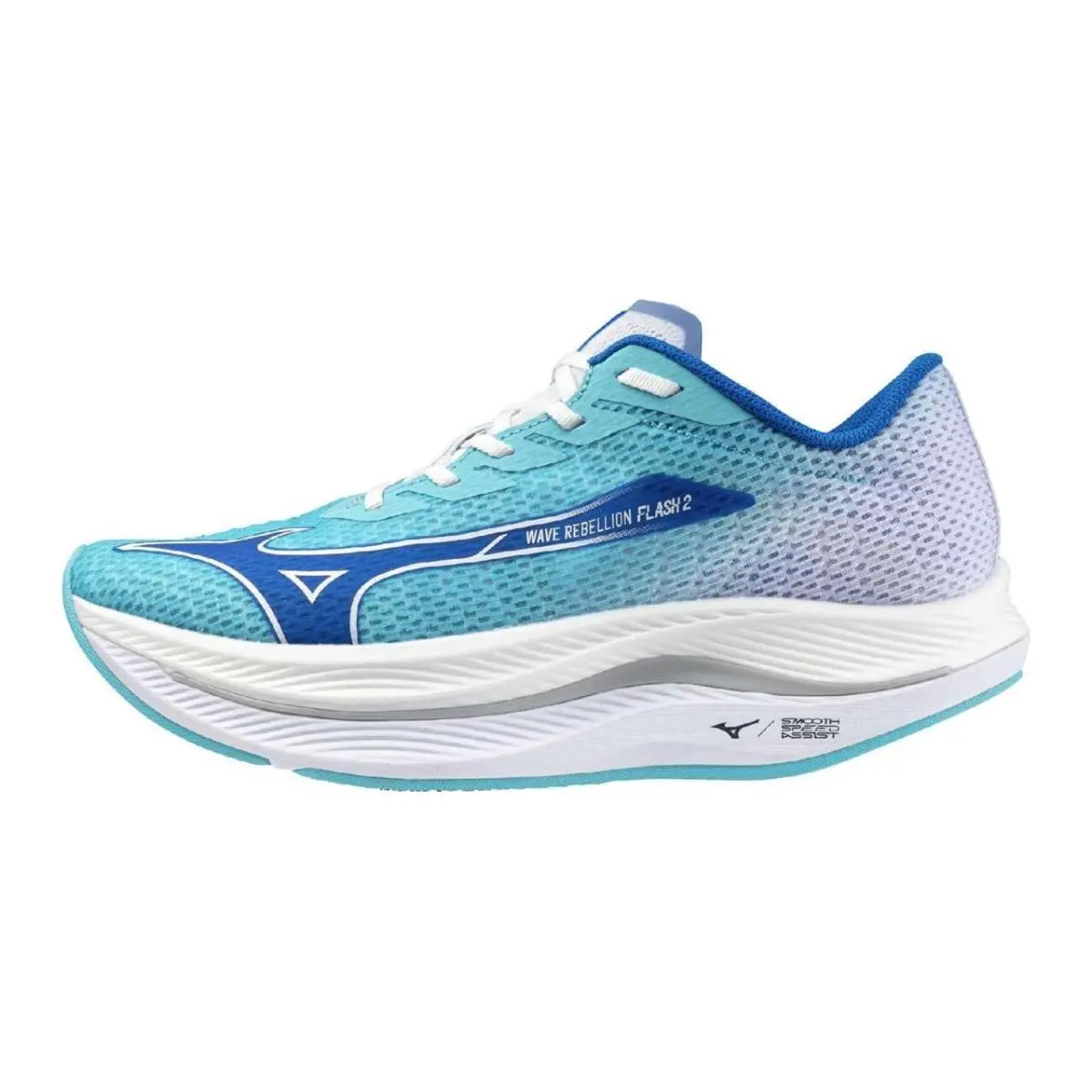 Mizuno shoes - Mizuno Wave Rebellion Flash 2 411431-RBUN - 411431-RBUN - Blue 3