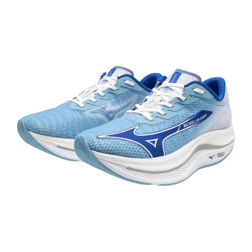 Mizuno shoes - Mizuno Wave Rebellion Flash 2 411431-RBUN - 411431-RBUN - Blue 7