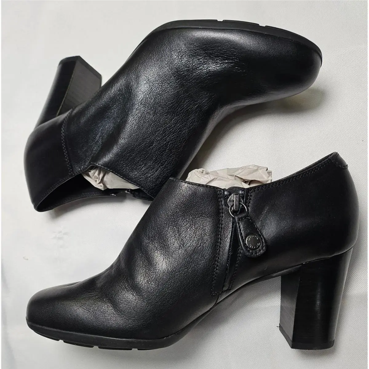 Geox shoes - GEOX D ANNYA A - Nappa+Smooth Lea - Black 0