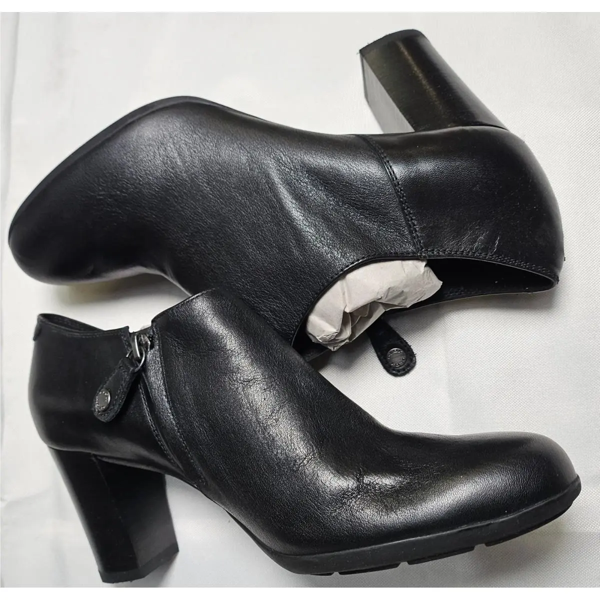 Geox shoes - GEOX D ANNYA A - Nappa+Smooth Lea - Black 1