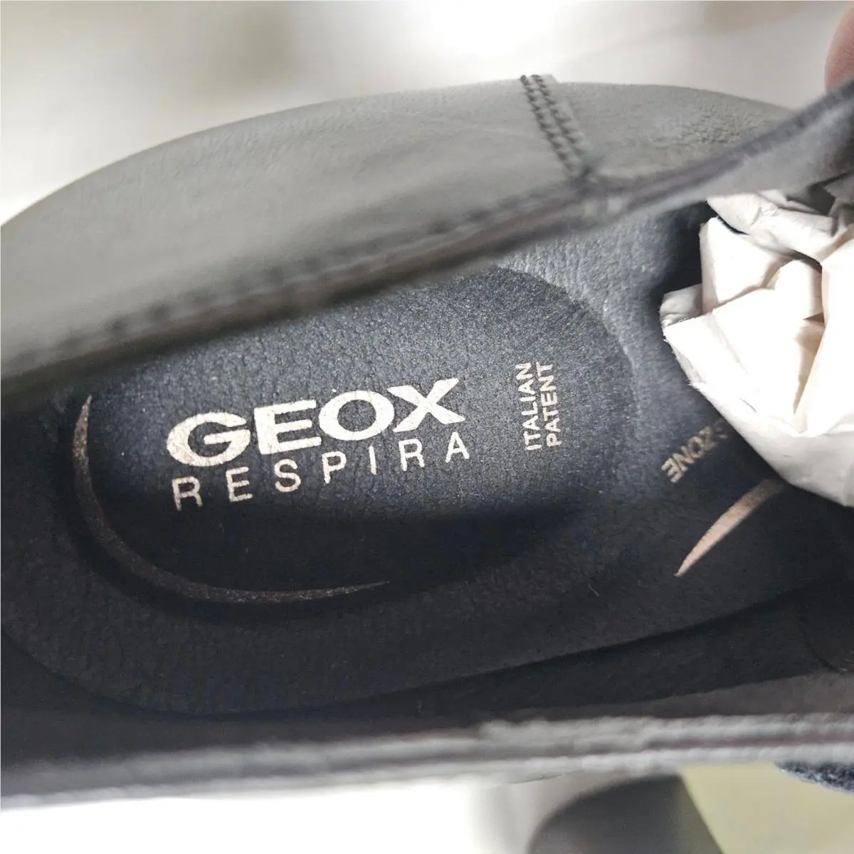 Geox shoes - GEOX D ANNYA A - Nappa+Smooth Lea - Black 4