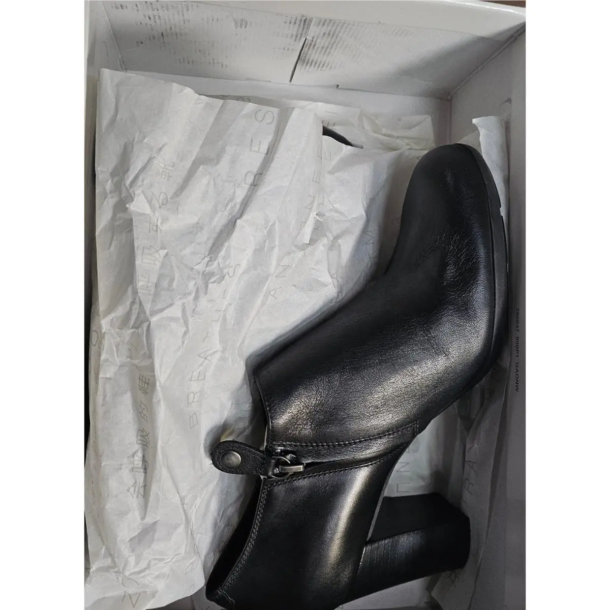 Geox shoes - GEOX D ANNYA A - Nappa+Smooth Lea - Black 7