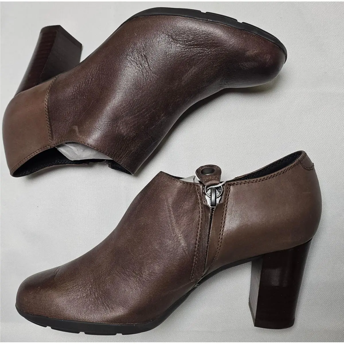 Geox shoes - GEOX D ANNYA A - Nappa+Smooth Lea - Brown 1