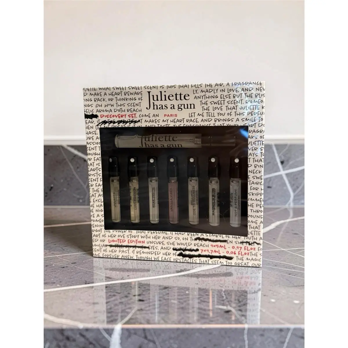 Juliette Has a Gun Discovery Set Spray 5 mL Sample Not a Perfume Limited
