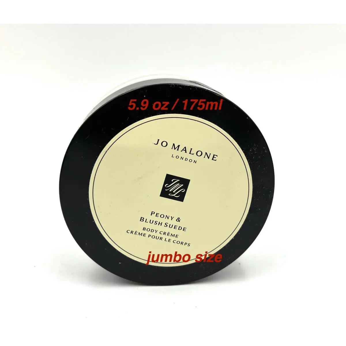 Peony Blush Suede Body Cream Jumbo Size 5.9oz / 175ml by Jo Malone