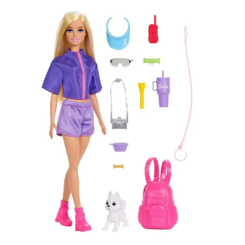 Barbie Malibu Outdoor Adventures Fashion Doll Wearing Adventure Outfit 10