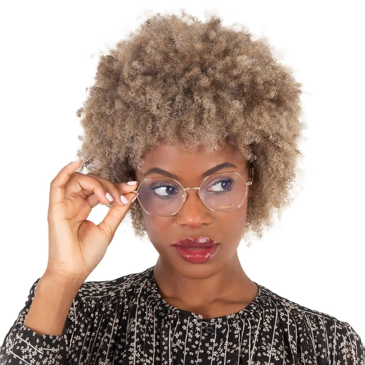Demo Hexagonal Ladies Eyeglasses VCHG27S 0300 56 VCHG27S 0300 56 by Chopard