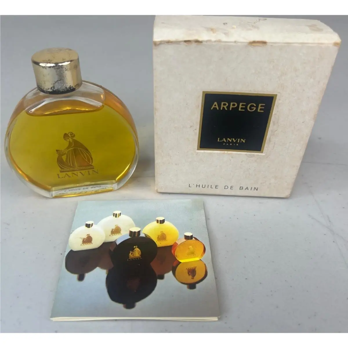 Vintage  Arpege L Huile De Bain Bath Oil 50ml Made in France by Lanvin