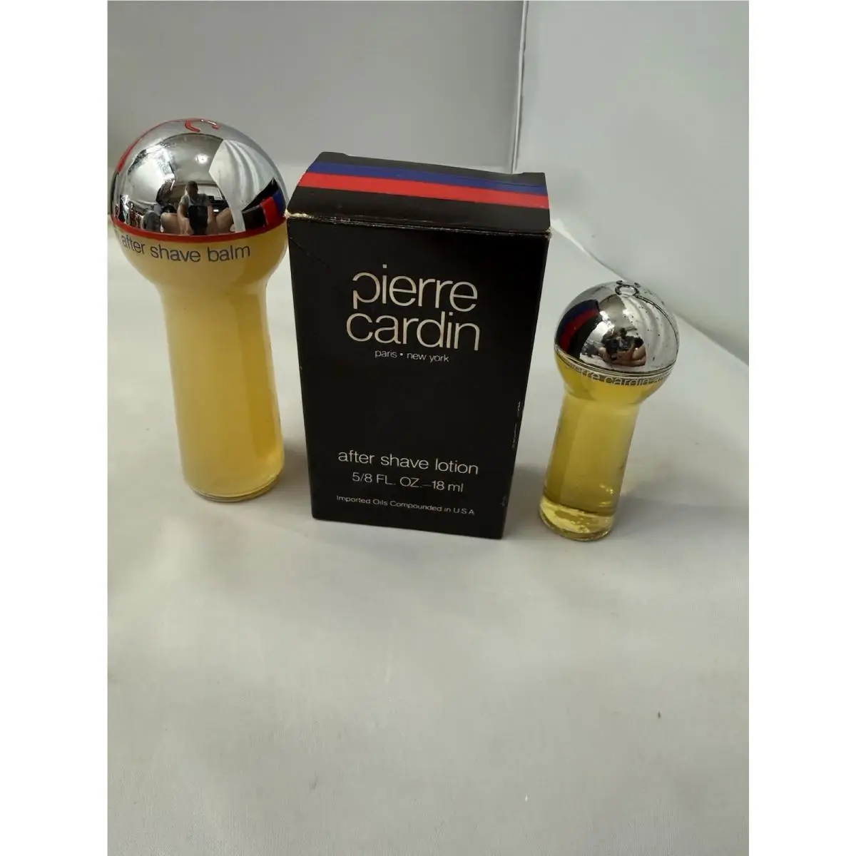 Vintage  After Shave Aftershave Lotion w/ Box Balm by Pierre Cardin