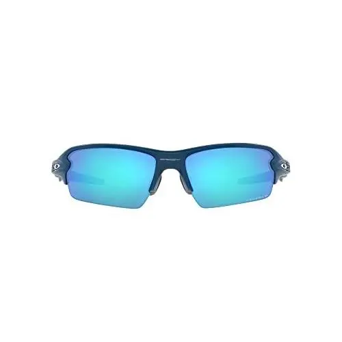 OO9271 Flak 2.0 Low Bridge Fit Sunglasses Blu/saph Polarized61 mm by Oakley