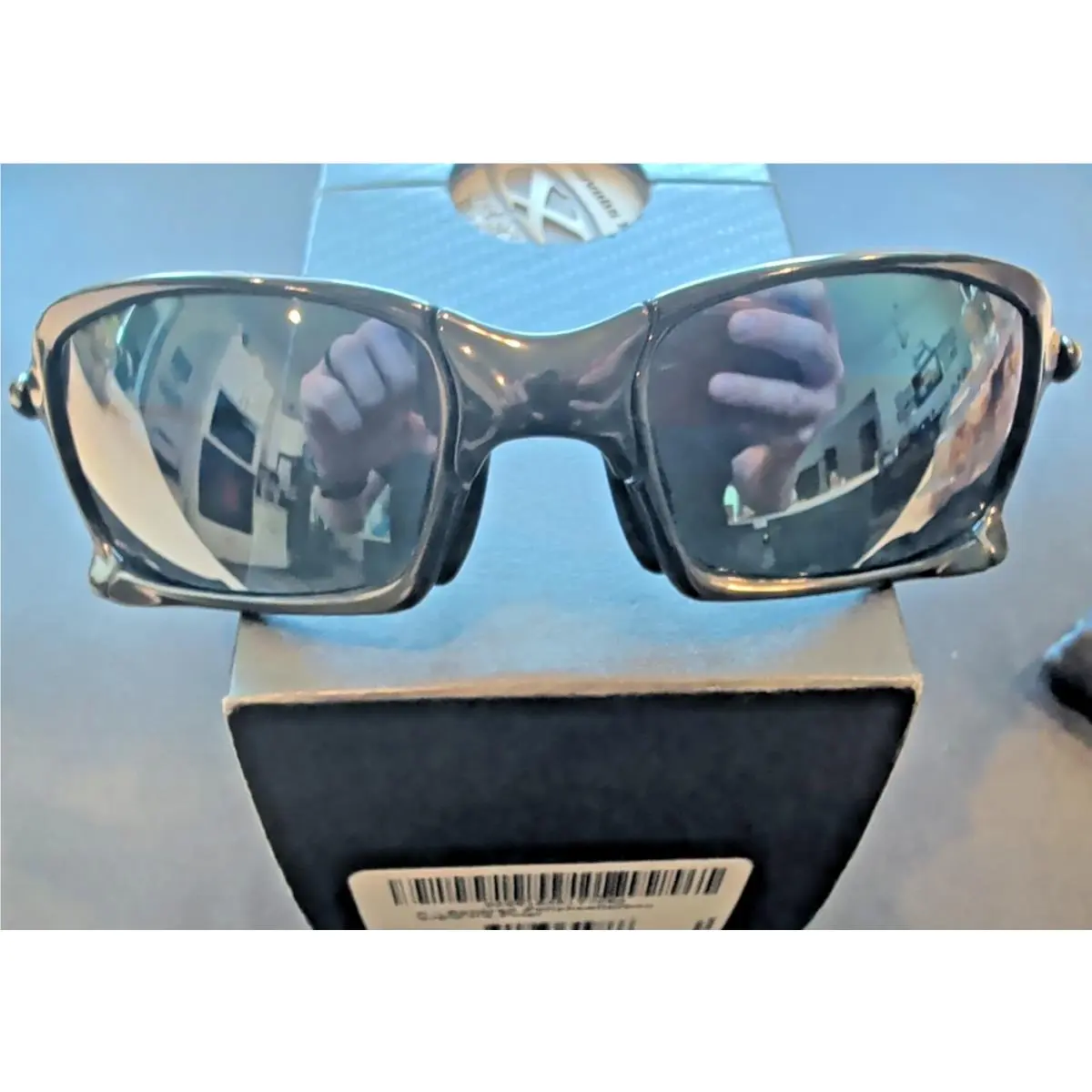 Oakley X-squared Carbon w/ OO Black Iridium Polarized X-metal