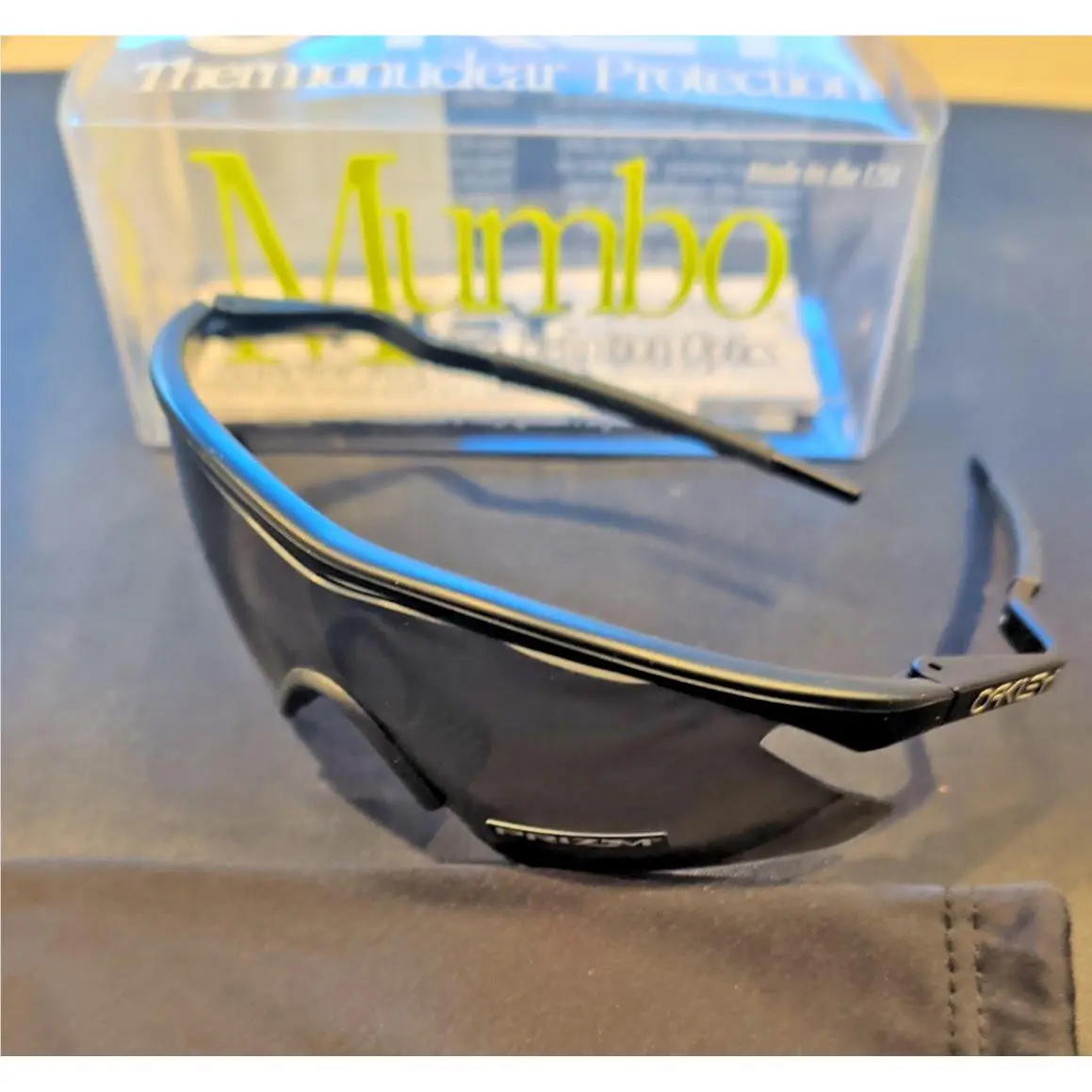M Frame Mumbo Matte Black Frame W/ Prizm Black Iridium Heater by Oakley