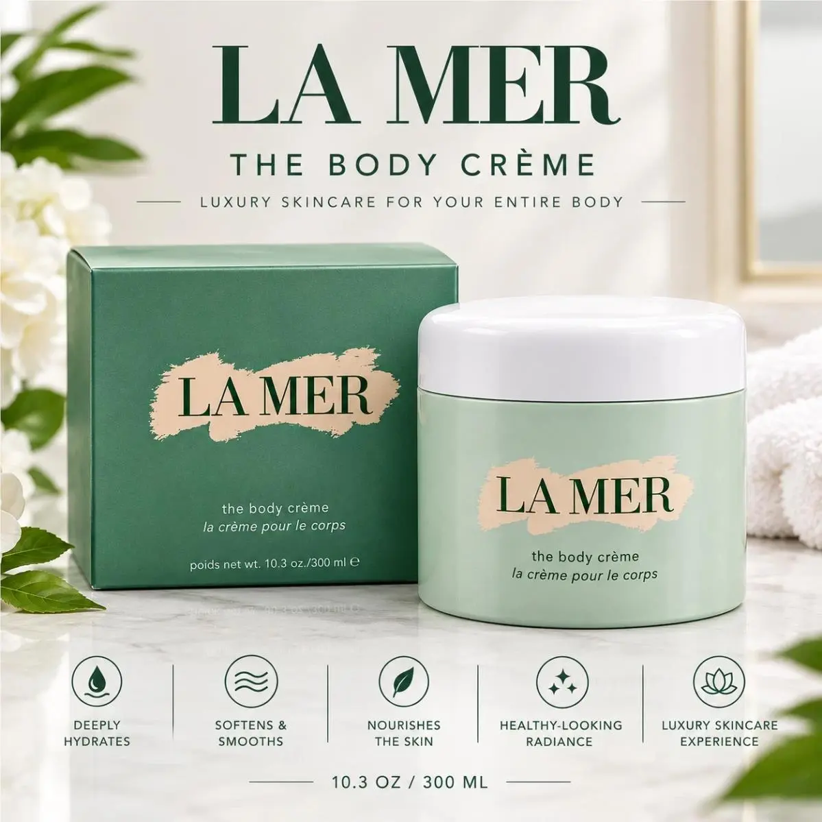 La Mer-the Body Cream 10.3oz/300ml by THE BODY SHOP