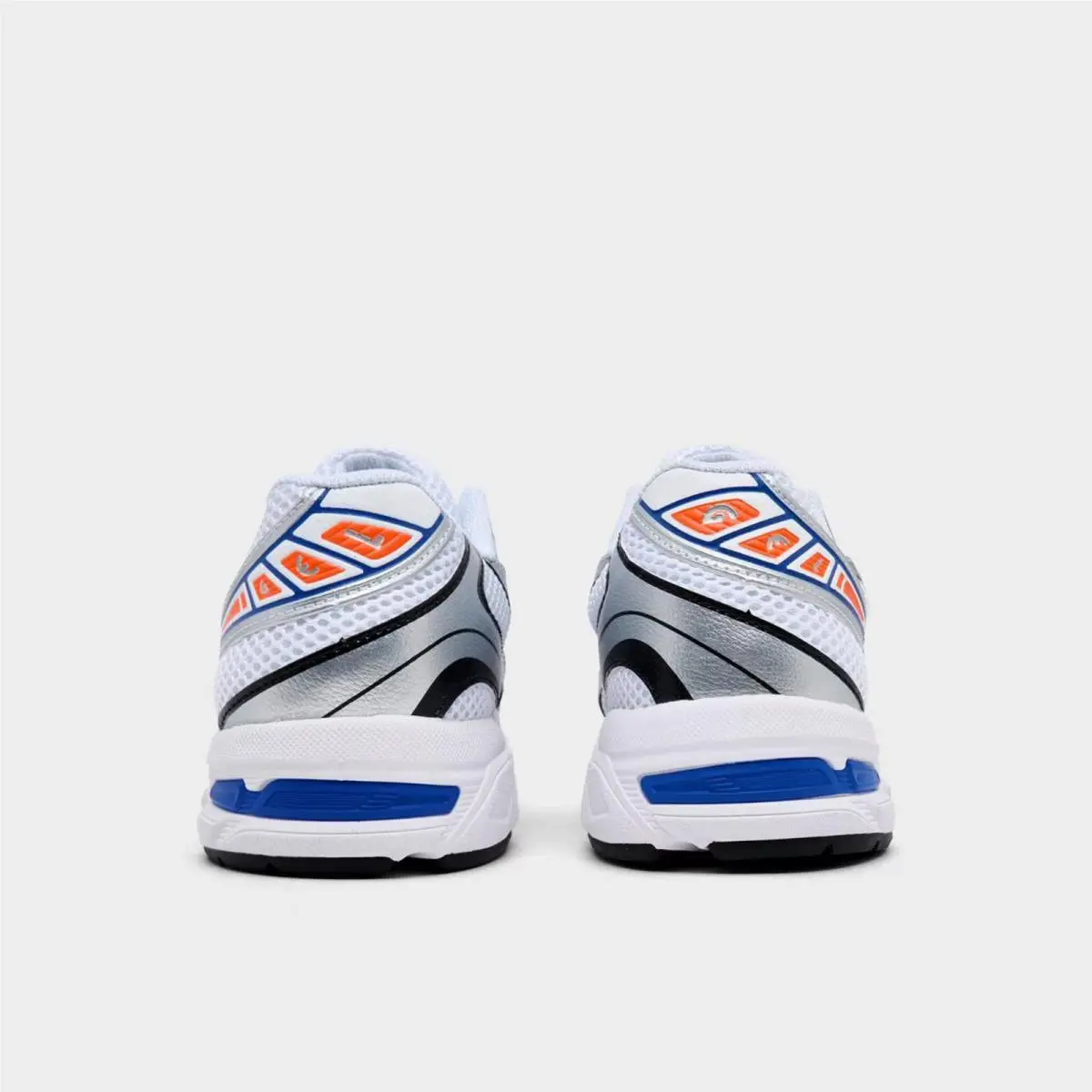 Asics shoes - 1204A163 105 - White/Prussian Blue/Orange 2
