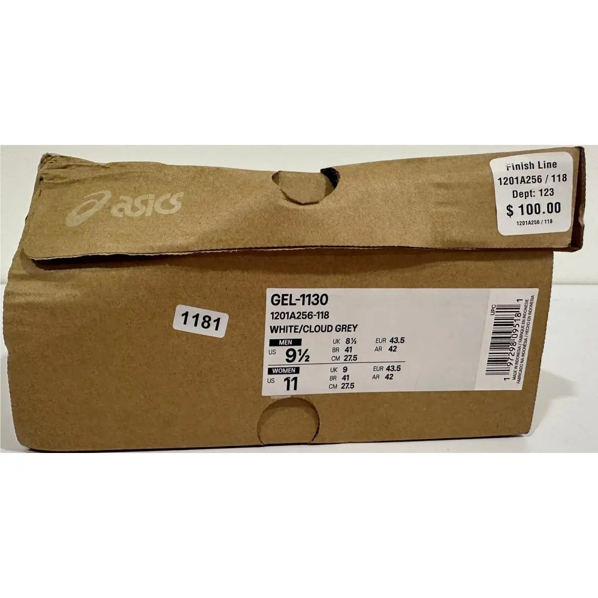 Asics shoes - ASICS GEL-1130 - White 8