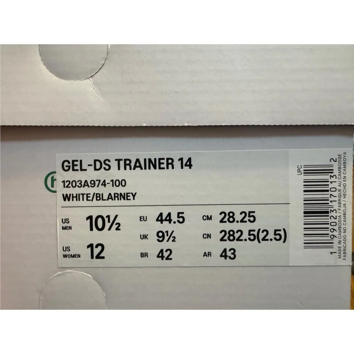 Asics shoes - Asics Gel-DS Trainer 14 - Trainer - Multicolor 9