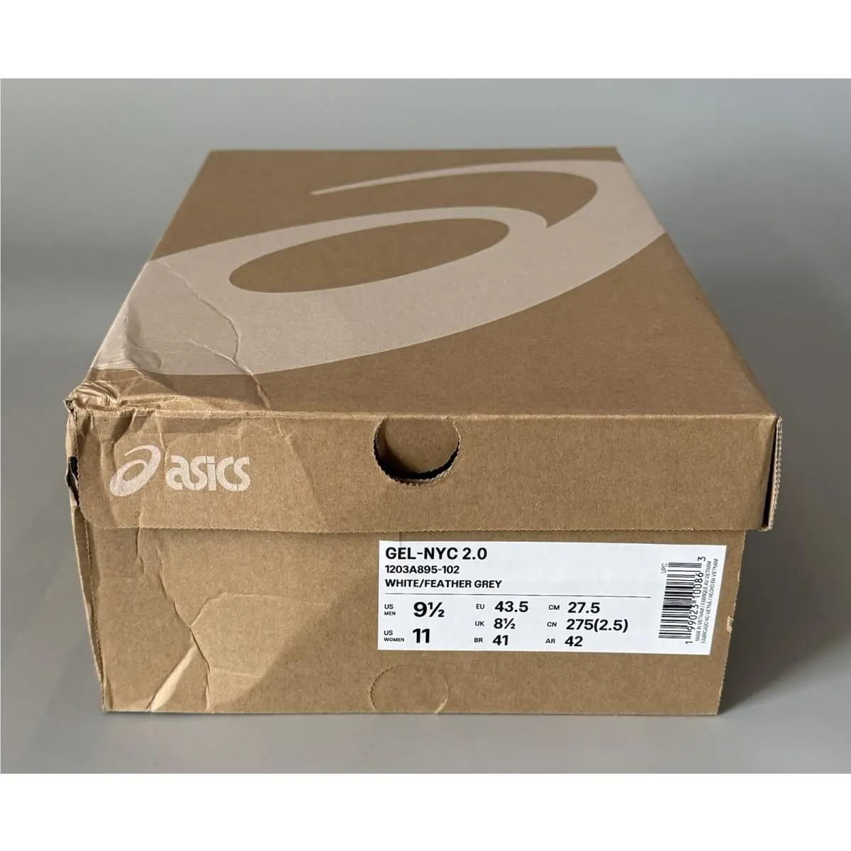 Asics shoes - ASICS Gel-NYC - White Feather Grey (UPC: 0199023100863) 8