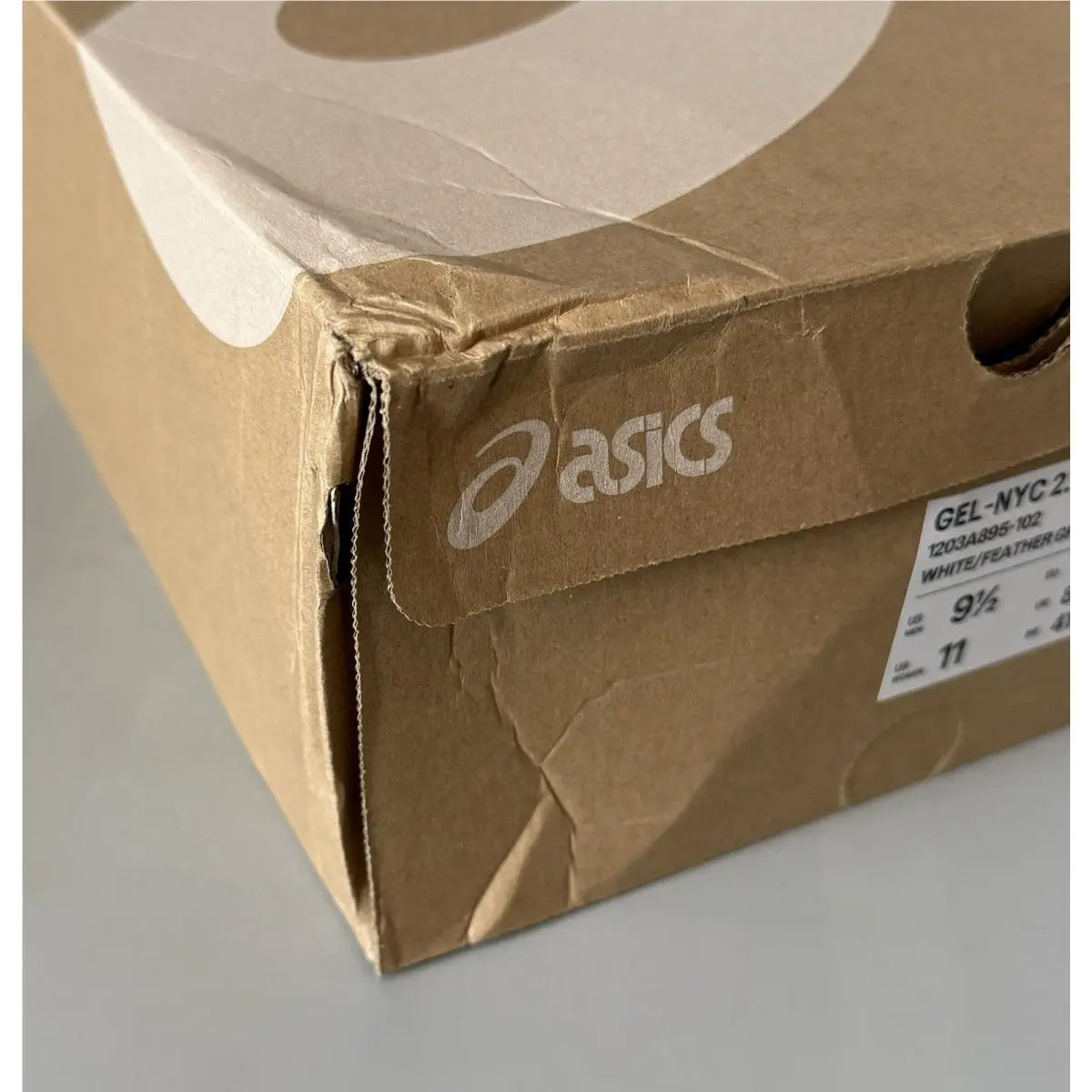 Asics shoes - ASICS Gel-NYC - White Feather Grey (UPC: 0199023100863) 10