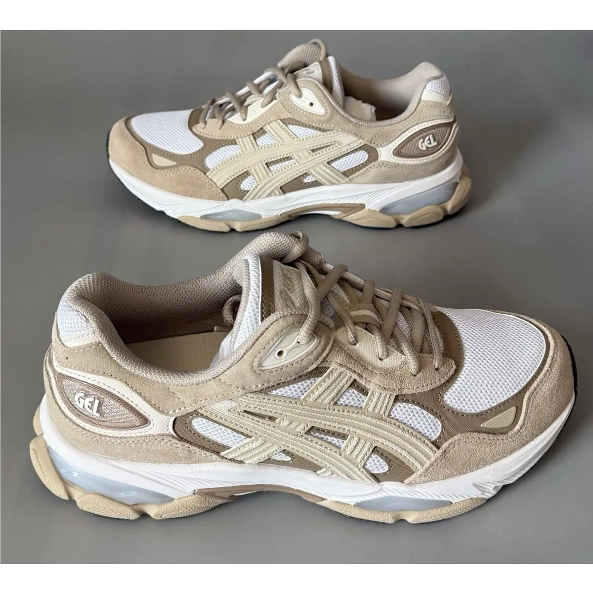 Asics shoes - ASICS Gel-NYC - White Feather Grey (UPC: 0199023100863) 0