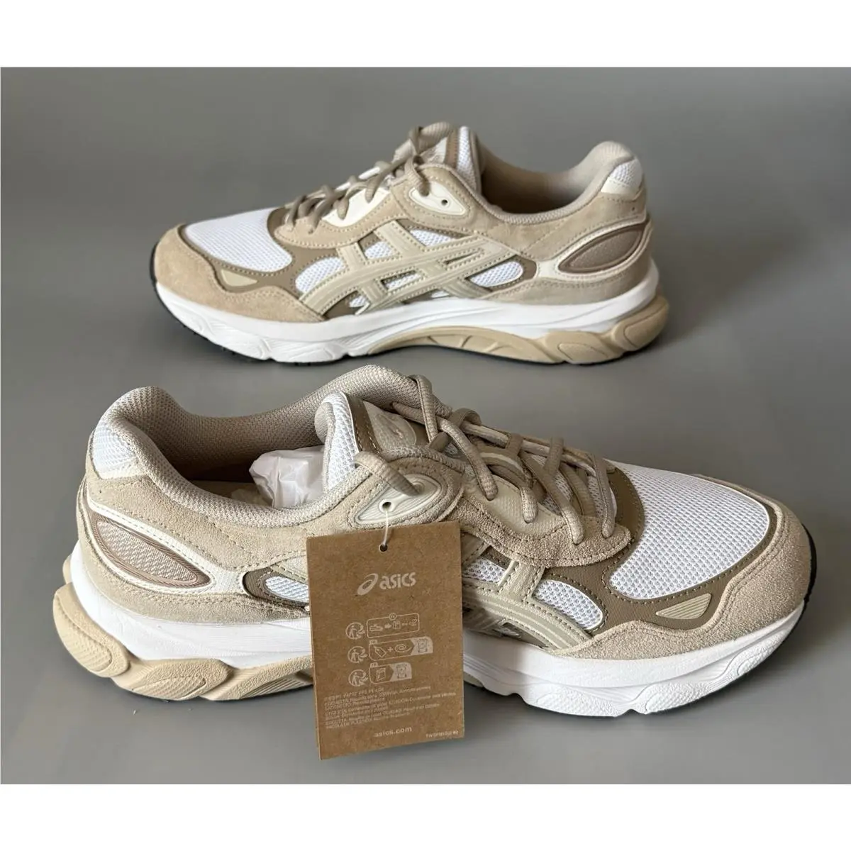 Asics shoes - ASICS Gel-NYC - White Feather Grey (UPC: 0199023100863) 1