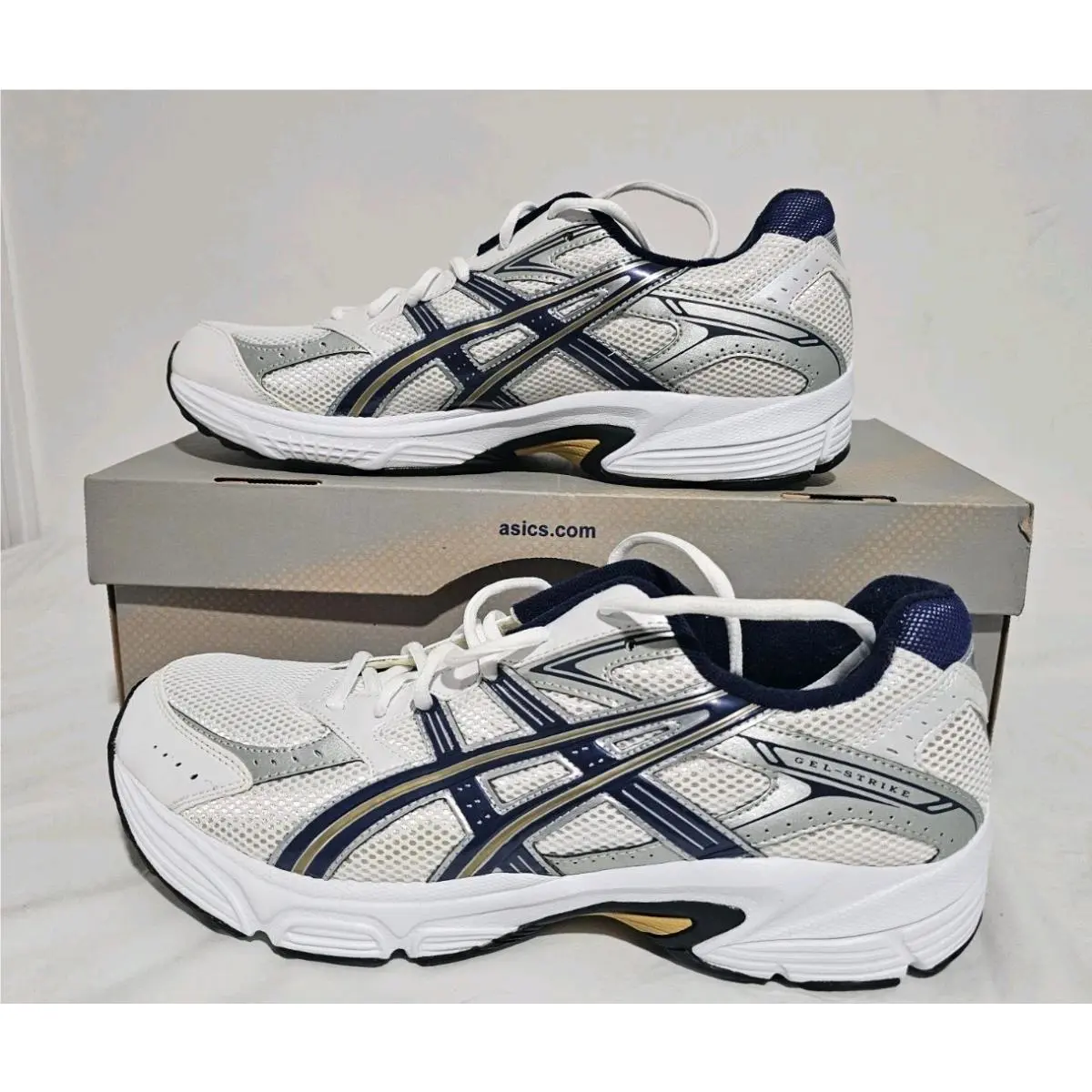 Asics shoes - Asics Gel Strike 2 - Gel Strike - Gold 2