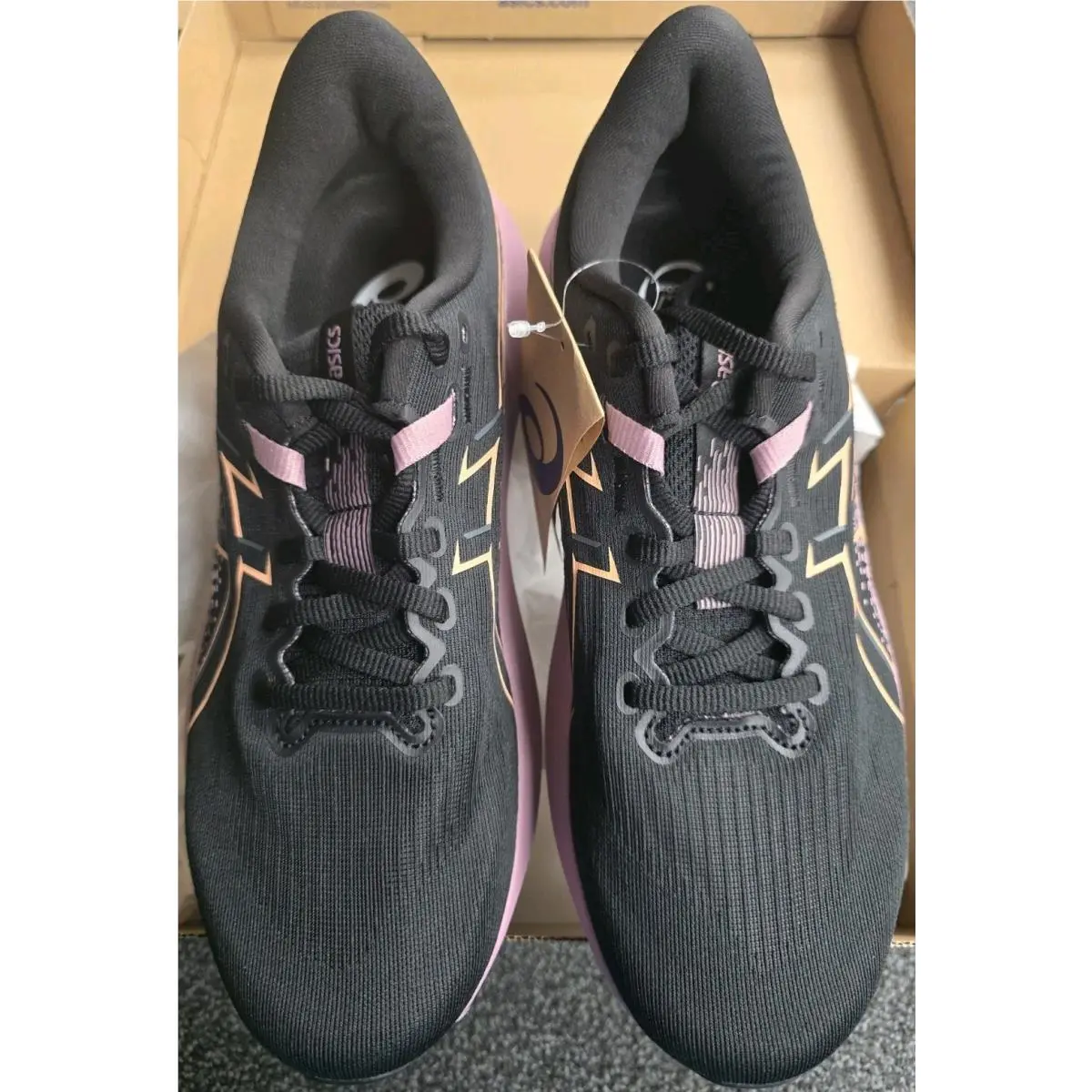 Asics shoes - ASICS GT-1000 15 - Black/Taro Purple 1
